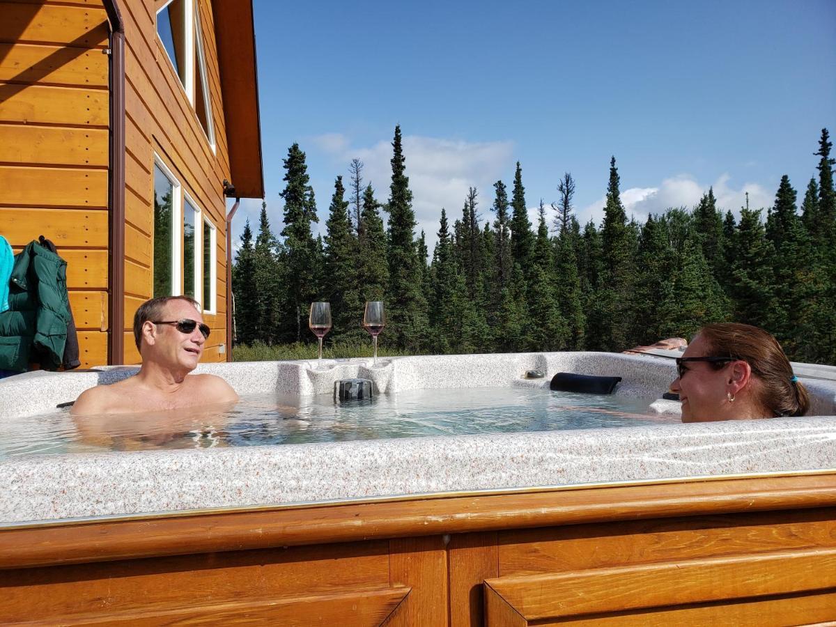 Denali Wild Stay - Bear Cabin With Hot Tub And Free Wifi, Private, Sleep 6 Healy Exterior photo